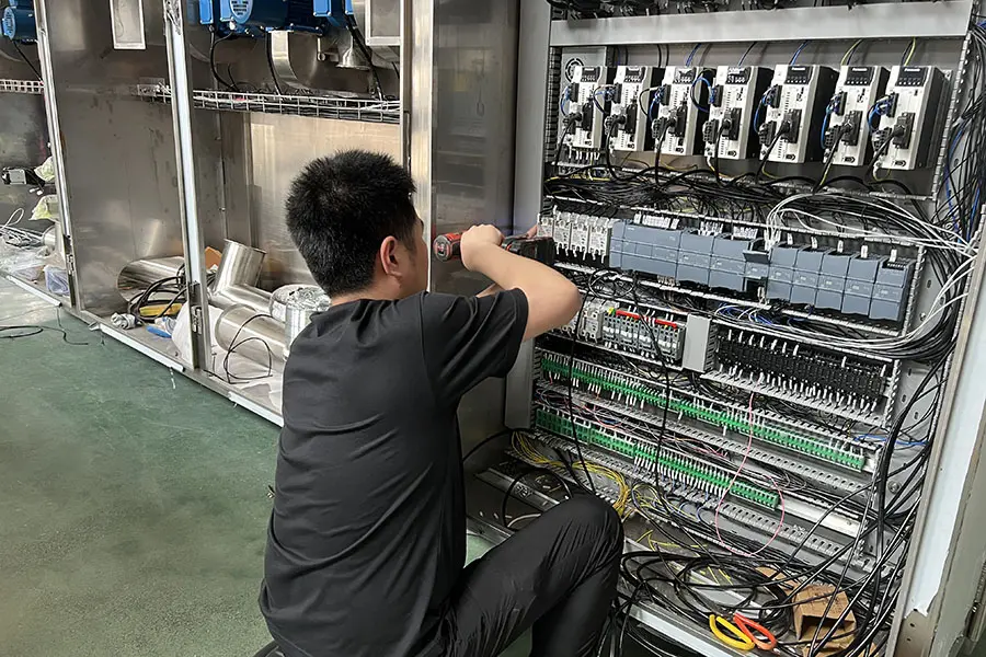 Electrical cabinet assemblyj7j